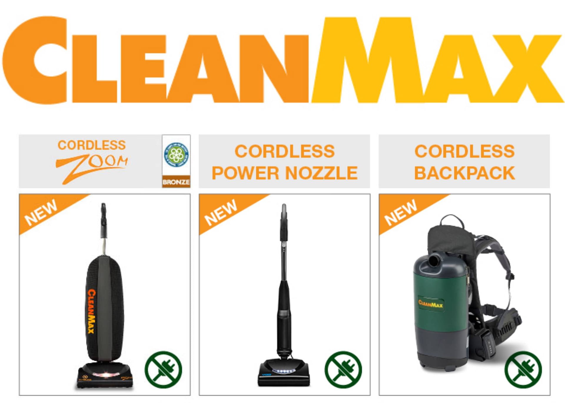 Get Unplugged Cleanmax Cordless Vacuums BioShine, Inc.